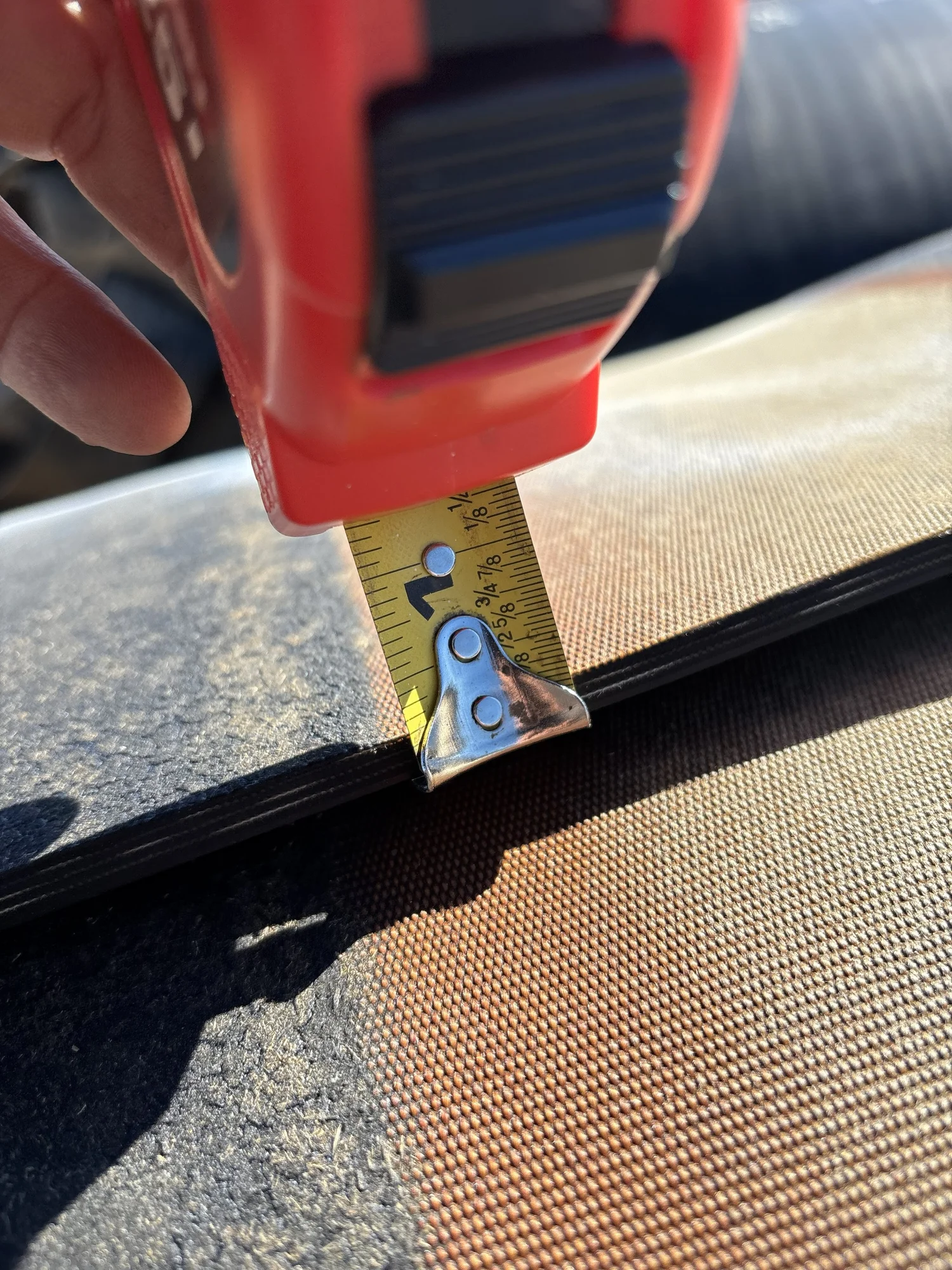 Used Fabric Belt 36W 1/4T (E8) photo 3